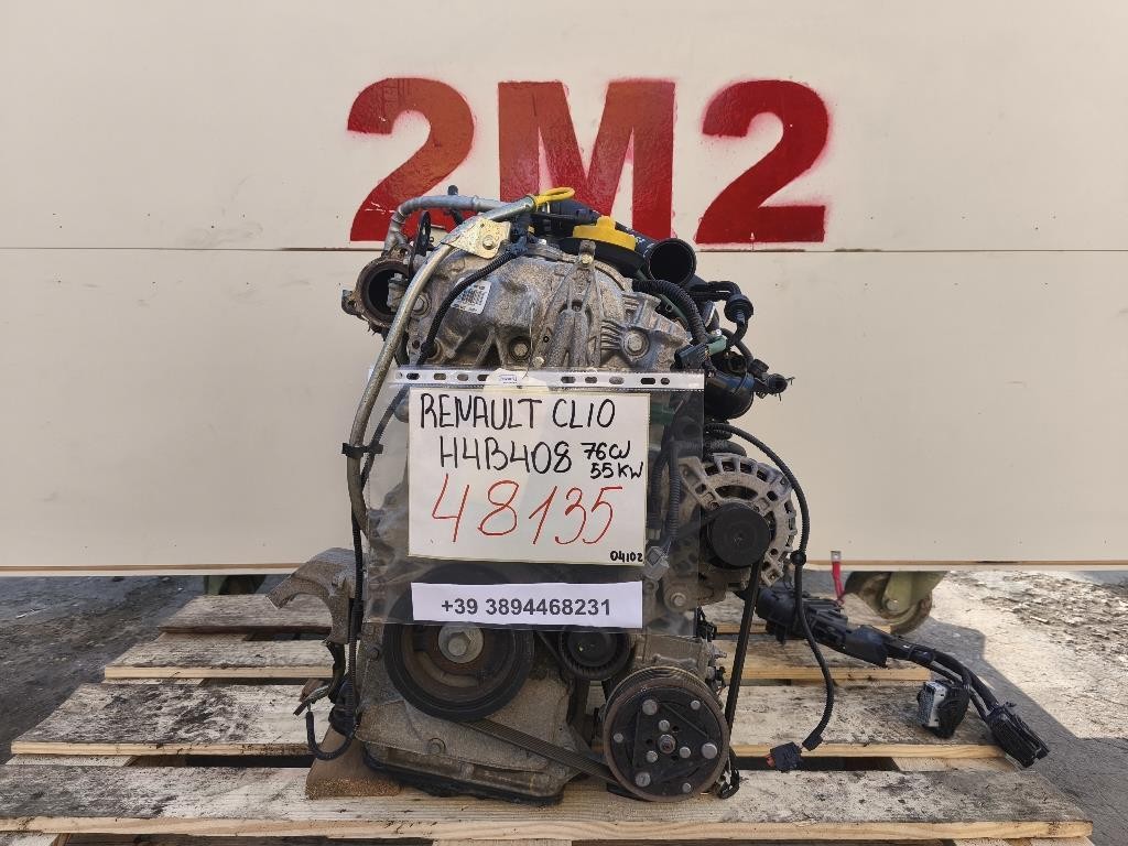 Motore Completo H4B408 76 CV 55 KW Renault CLIO IV 2016