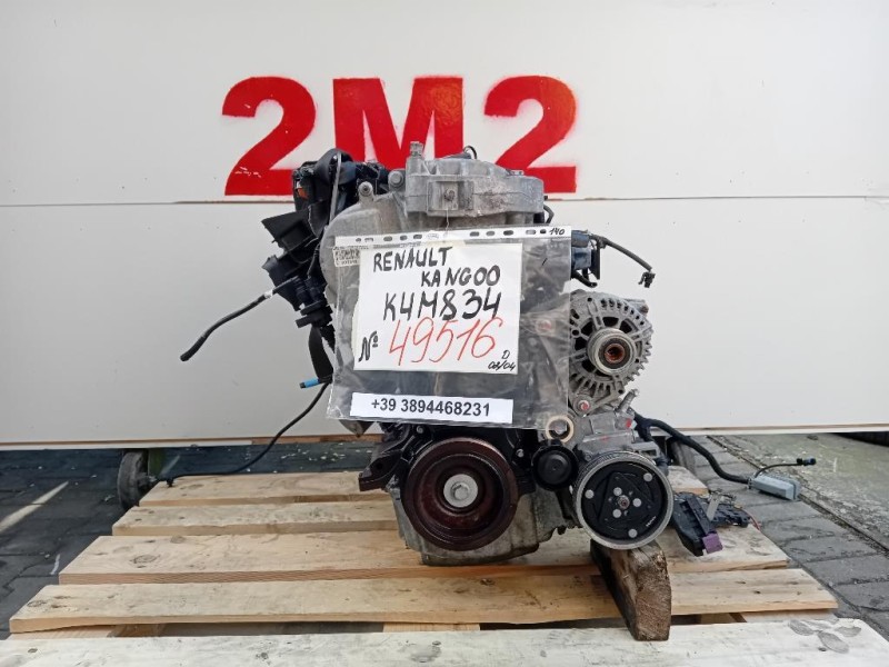 Motore Completo K4M834 106 CV 79 KW Renault Kangoo Express III 2008
