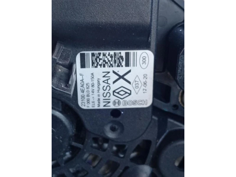 Motore Completo K9K656 110 CV 80 KW Renault Mégane IV 2016