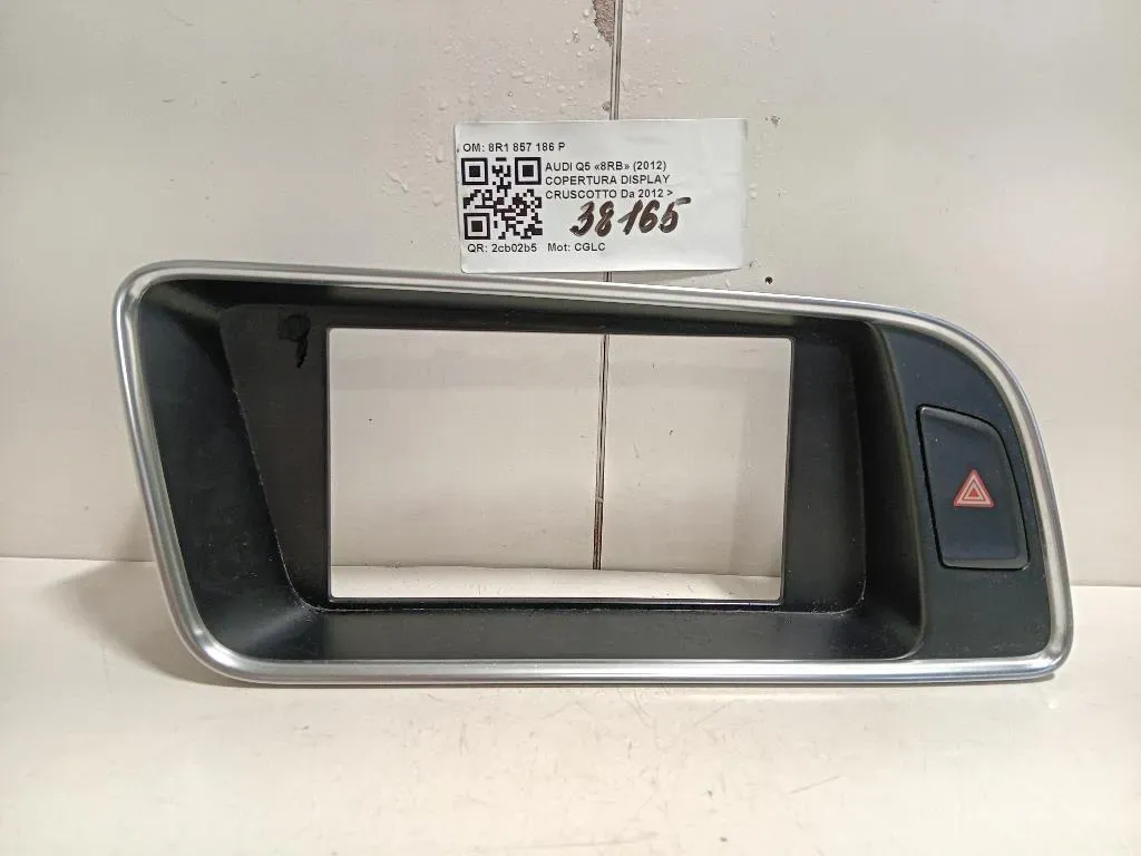 Copertura Display Cruscotto 8R1857186P3Q7 Audi Q5 8RB 2012