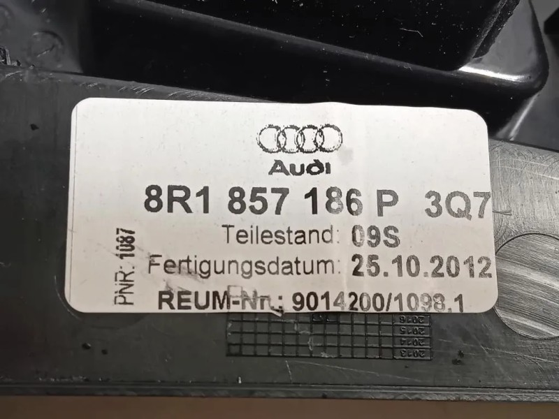 Copertura Display Cruscotto 8R1857186P3Q7 Audi Q5 8RB 2012