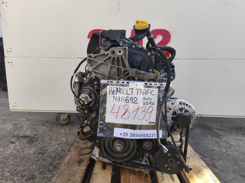 Motore Completo M9R692 114 CV 83 KW Renault Trafic III 2007