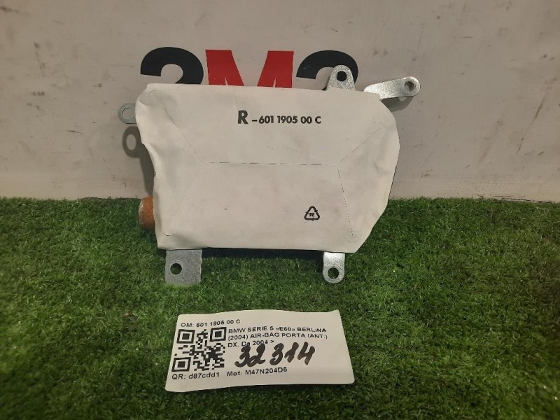 Air-bag Porta ANT DX 601 1905 00 C Bmw Serie 5 E60 Berlina 2004