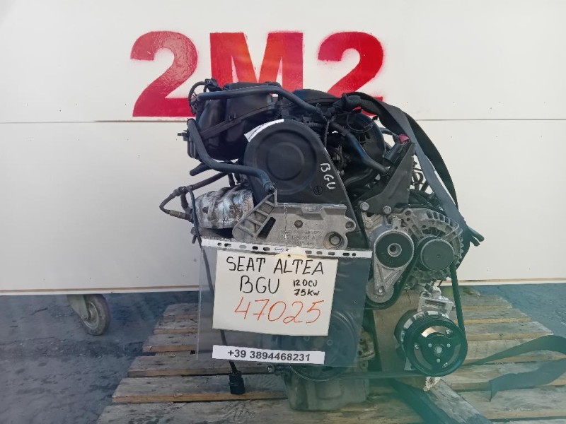 Motore Completo BGU 102 CV 75 KW Seat Altea 5P1 2004