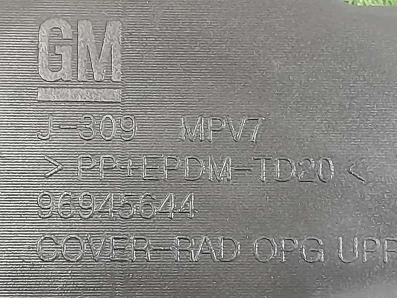 Copertura Interna Griglia Radiatore SUP ANT 96945644 Chevrolet Orlando 2011