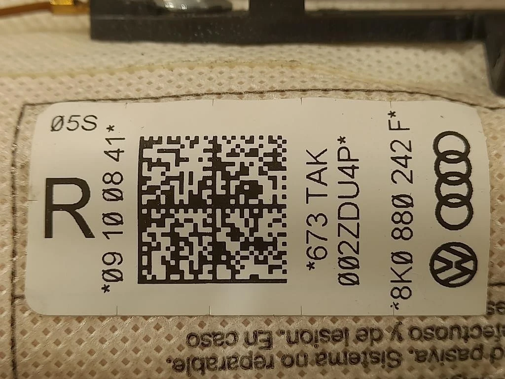 Air-bag Sedile ANT DX 8K0 880 242 P Audi A4 8K5 Avant 2008