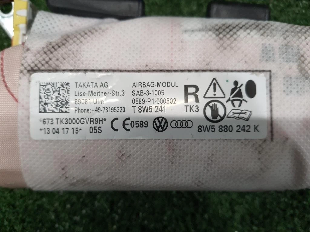 Air-bag Sedile ANT DX 8W5880242K Audi A4 8W2 2015