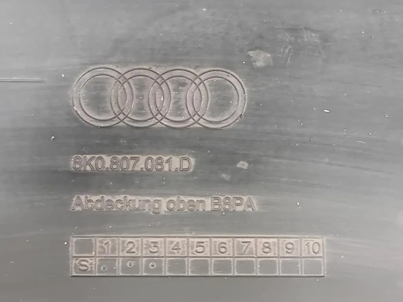 Copertura Interna Griglia Radiatore ANT 8K0 807 081 D Audi A4 8K5 Avant 2008