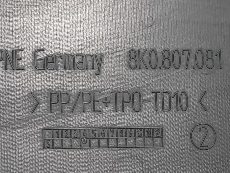 Copertura Interna Griglia Radiatore ANT 8K0 807 081 D Audi A4 8K5 Avant 2012