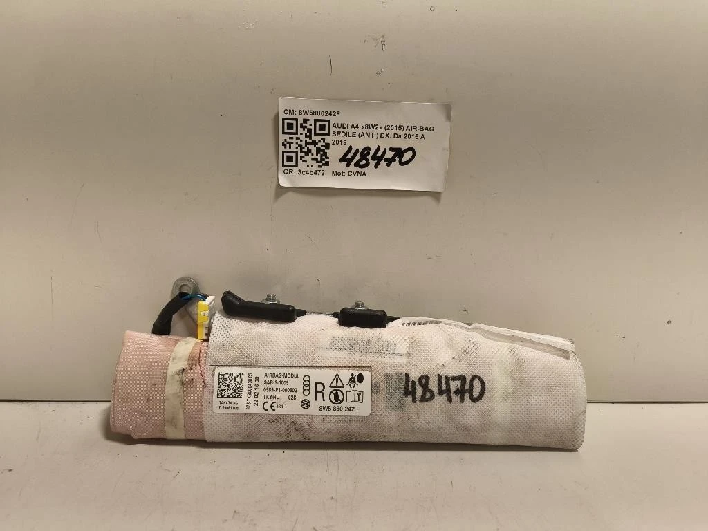 Air-bag Sedile ANT DX 8W5880242F Audi A4 8W2 2015