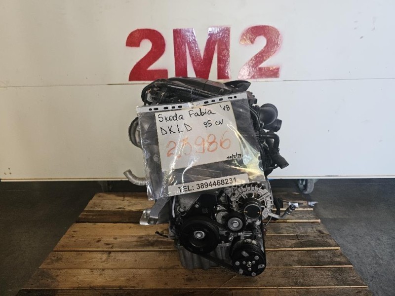 Motore Completo DKLD 95 CV 70 KW Skoda Fabia NJ3 2018