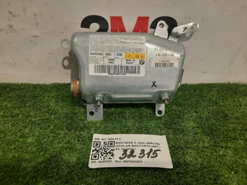 Air-bag Porta ANT SX 601 1905 01 C Bmw Serie 5 E60 Berlina 2004