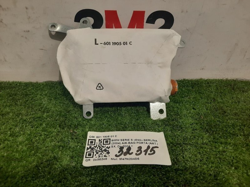 Air-bag Porta ANT SX 601 1905 01 C Bmw Serie 5 E60 Berlina 2004