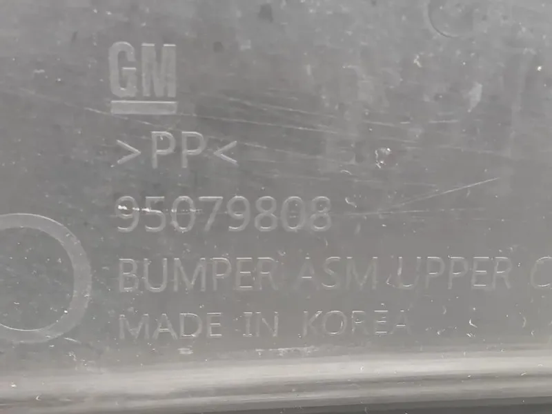 Copertura Interna Griglia Radiatore ANT 95079808 Opel Mokka 2013