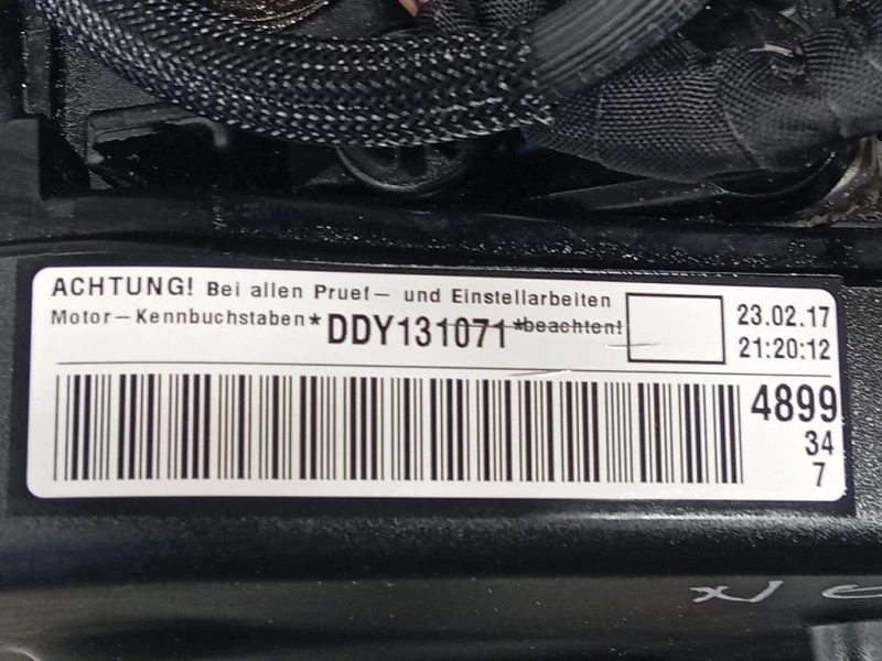 Motore Completo DDYA 116 CV 85 KW Skoda Octavia 5E3 2017