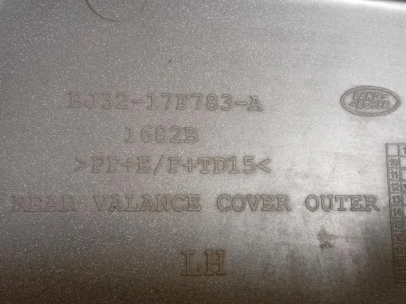 Copertura Paraurti POST SX BJ32-17F783 Land Rover Range Rover Evoque I 2011