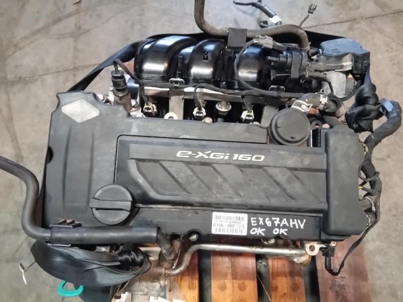 Motore Completo G16DF 173910 128 CV 94 KW Ssangyong Tivoli 2015