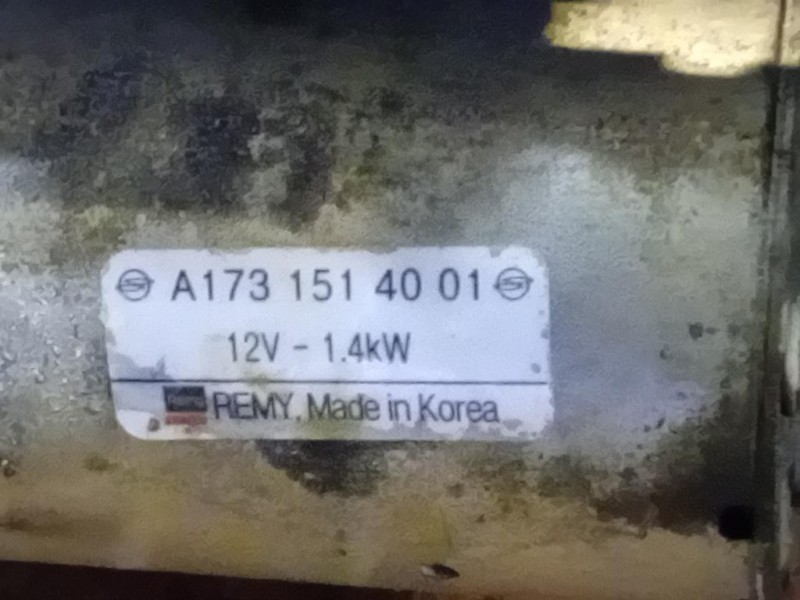 Motore Completo G16DF 173910 128 CV 94 KW Ssangyong Tivoli 2015