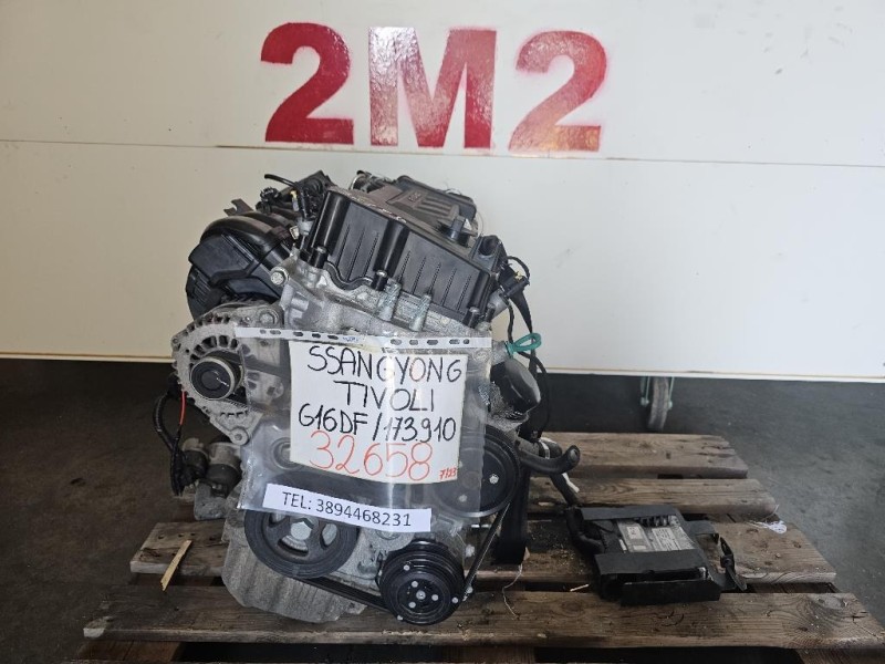 Motore Completo TIVOLI 173910 128 CV 94 KW Ssangyong Tivoli 2015