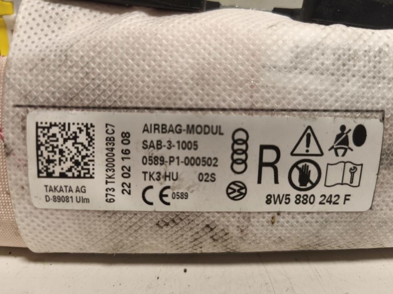 Air-bag Sedile ANT DX 8W5880242F Audi A4 8W2 2015