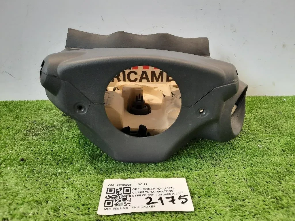 Copertura Piantone Sterzo INF 13205225 Opel Corsa D 2007