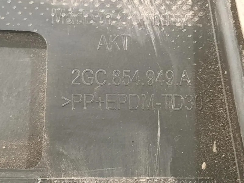 Copertura Plastica Montante Posteriore POST SX 2GC854949A Volkswagen T-roc 2017