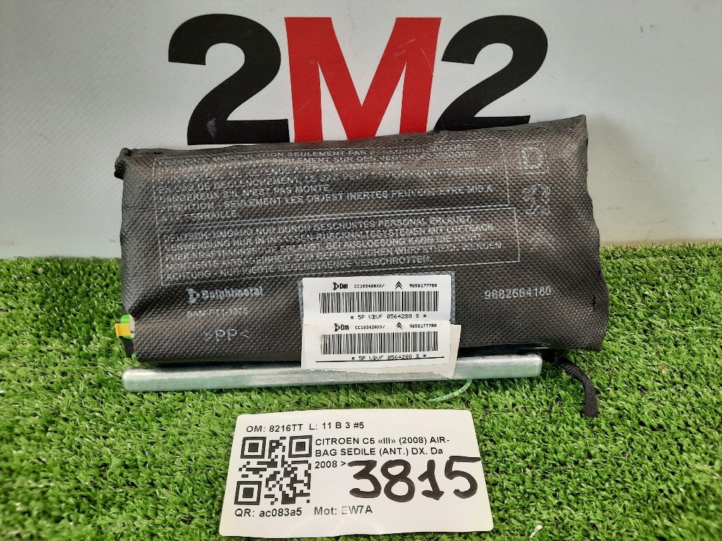 Air-bag Sedile ANT DX 9682664180 AIR BAG DX Citroen C5 III 2008