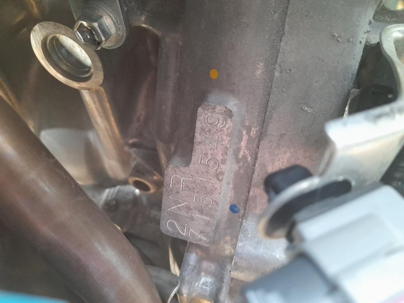 Motore Completo 2NRFKE 111 CV 82 KW Toyota Yaris IV 2017