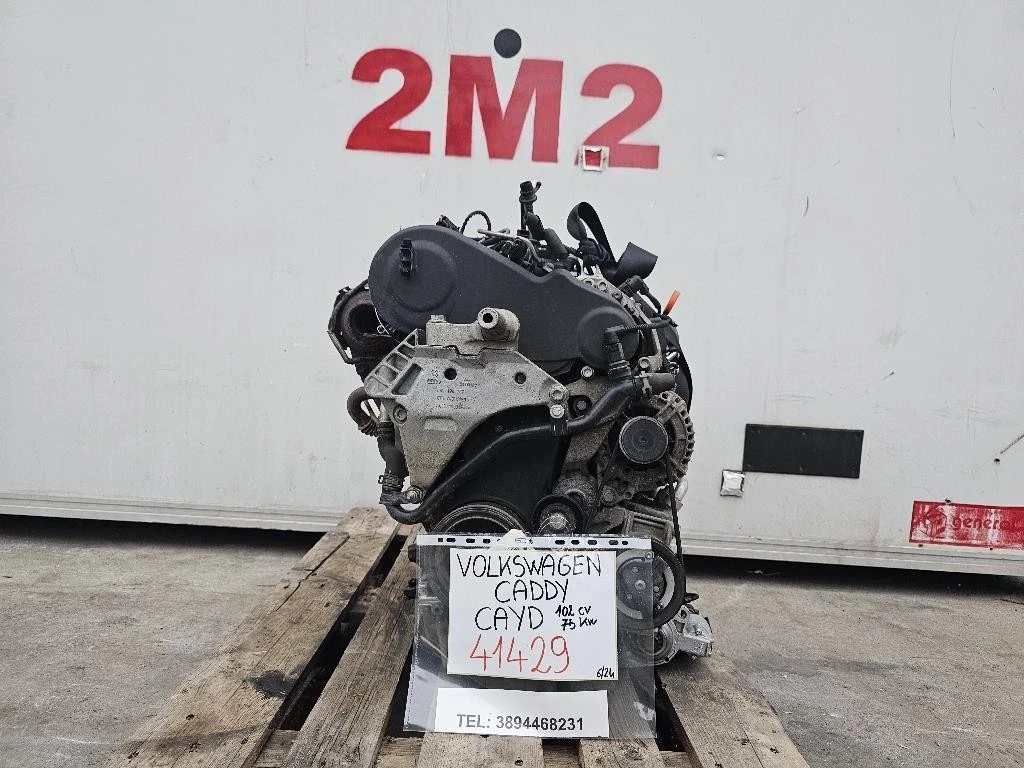 Motore Completo CAYD 102 CV 75 KW Volkswagen Caddy IV 2011