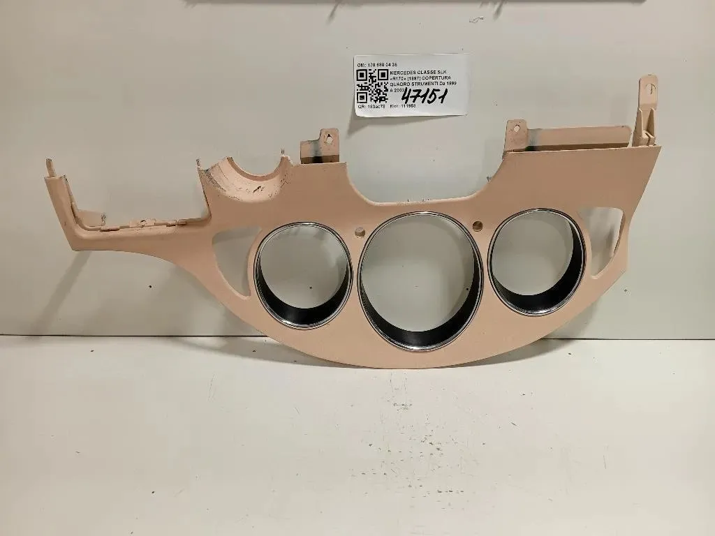 Copertura Quadro Strumenti 170 680 04 36 CORNICE QUADRO STRUMENTI Mercedes Classe SLK R170 1997