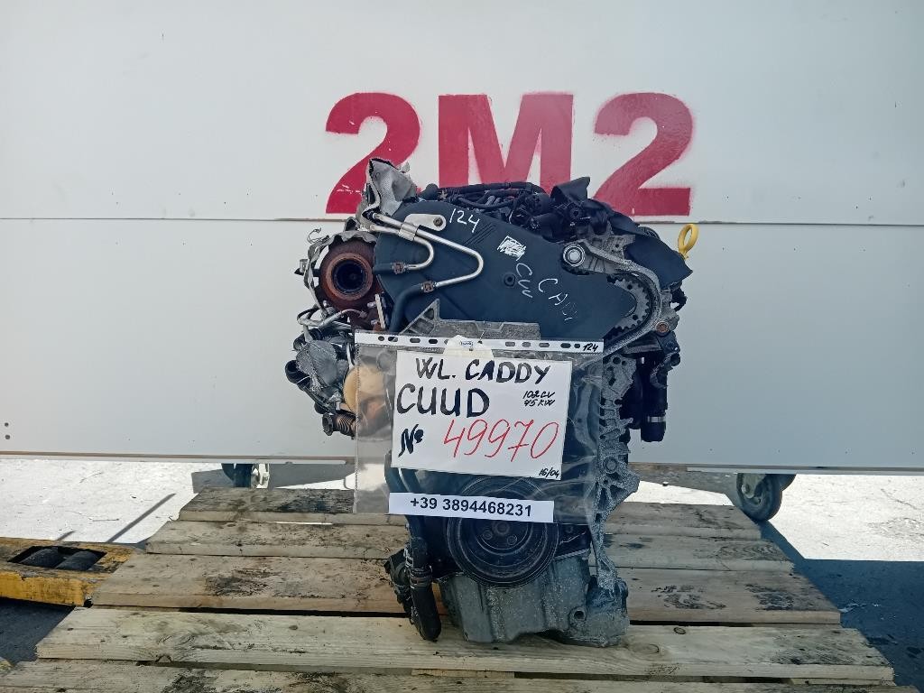Motore Completo CUUD CUU 102 CV 75 KW Volkswagen Caddy V 2015
