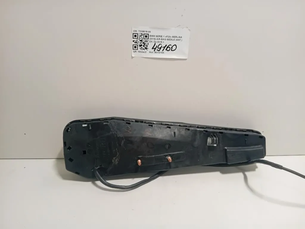 Air-bag Sedile ANT DX 7239616-06 Bmw Serie 1 F20 Berlina 2015