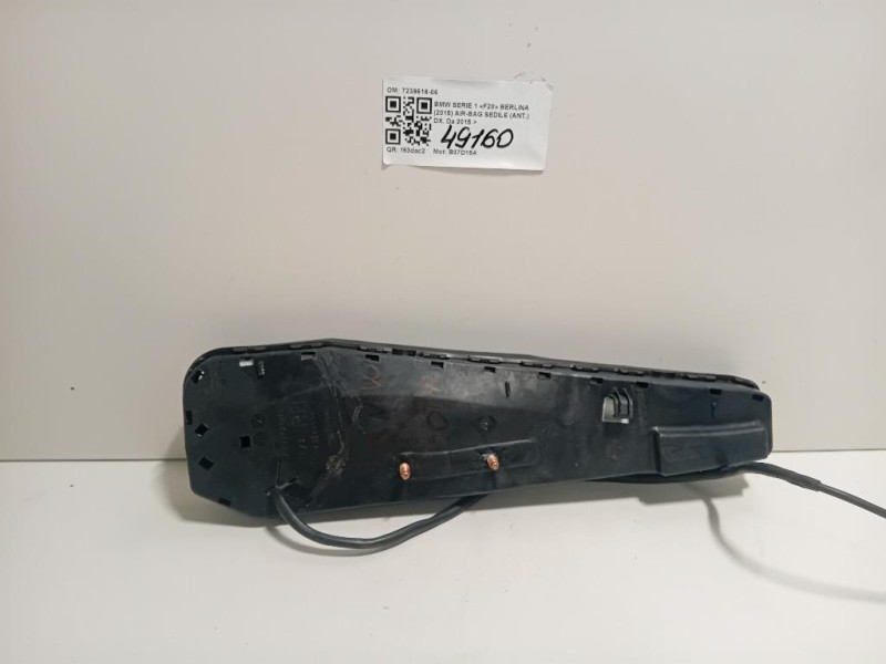 Air-bag Sedile ANT DX 7239616-06 Bmw Serie 1 F20 Berlina 2015
