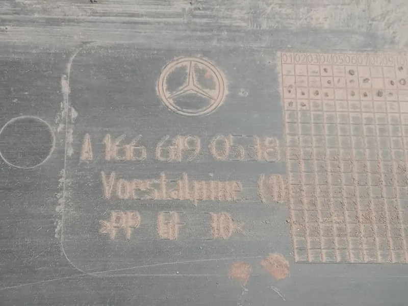 Copertura Serbatoio Carburante A1666190538 Mercedes Classe ML W166 2012