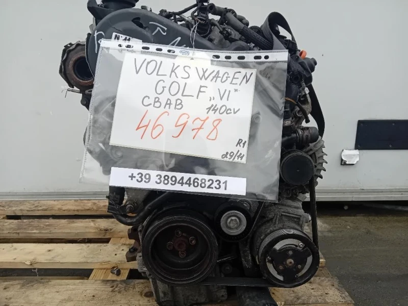 Motore Completo CBAB 140 CV Volkswagen GOLF VI 2009