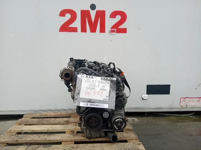 Motore Completo CBAB 140 CV Volkswagen GOLF VI 2009