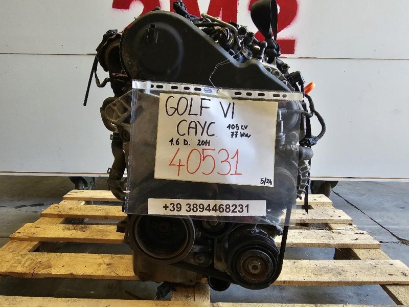 Motore Completo CAYC 105 CV 77 KW Volkswagen GOLF VI 2009