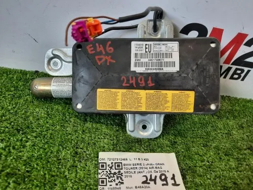 Air-bag Sedile ANT DX 72127312466 Bmw Serie 2 F46 GRAN Tourer 2014