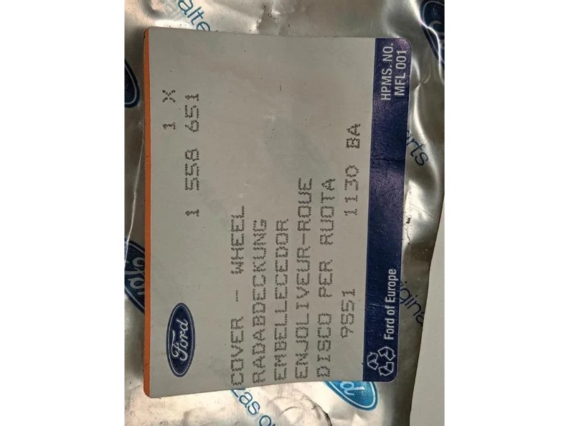 Copricerchio Ruota ANT DX 1558651 Ford Transit III 1995