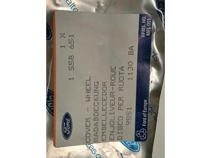 Copricerchio Ruota ANT DX 1558651 Ford Transit III 1995