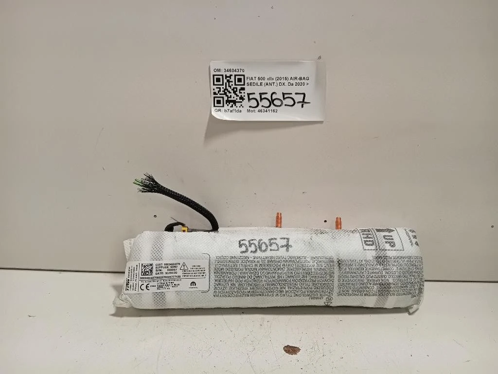 Air-bag Sedile ANT DX 34604370 Fiat 500 II 2015