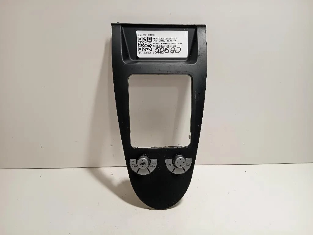 Cornice Abbellimento Cuffia LEVA Cambio A1716800136 Mercedes Classe SLK R171 2004