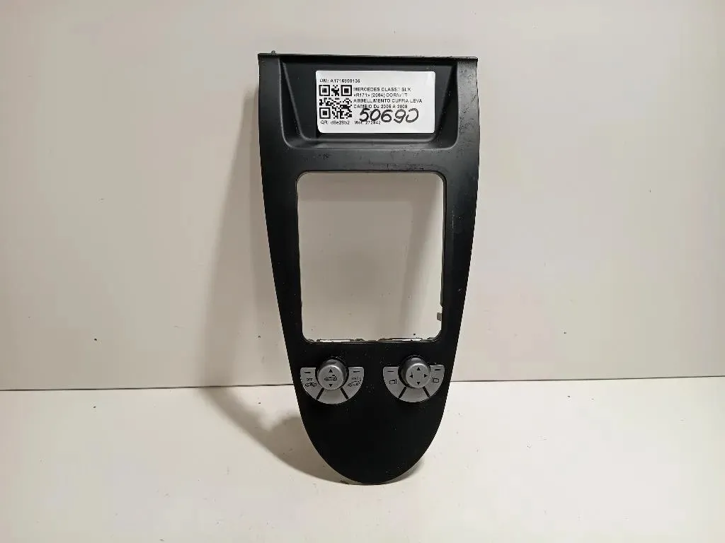 Cornice Abbellimento Cuffia LEVA Cambio A1716800136 Mercedes Classe SLK R171 2004