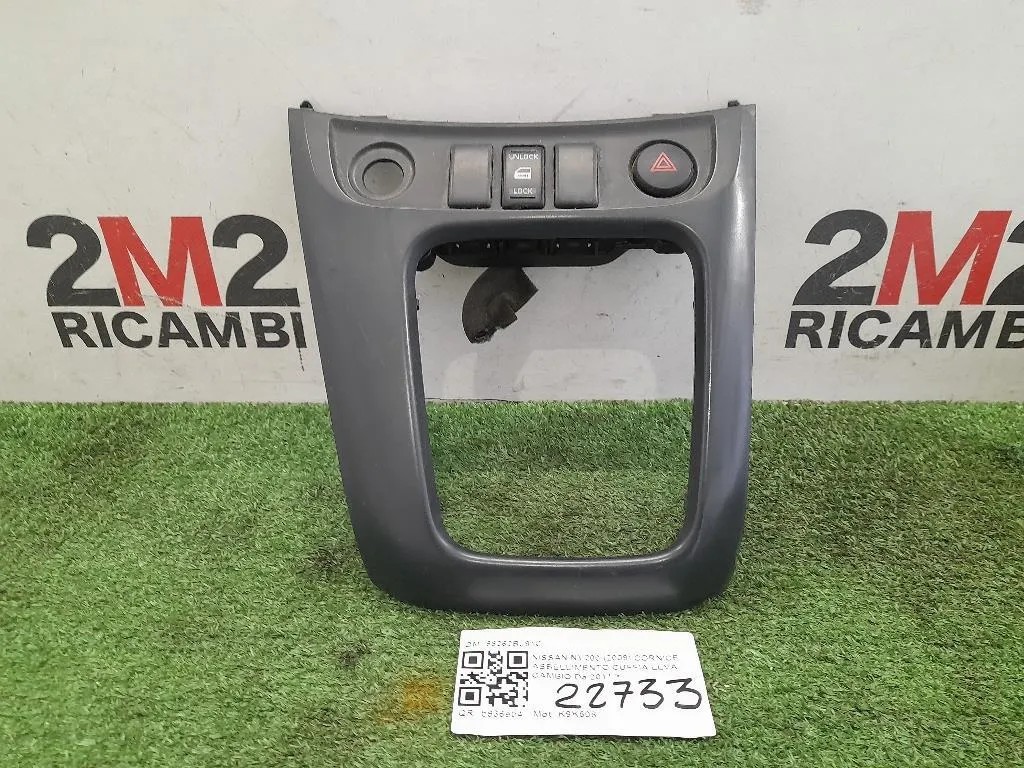 Cornice Abbellimento Cuffia LEVA Cambio 68262BJ91C Nissan Nv200 2009