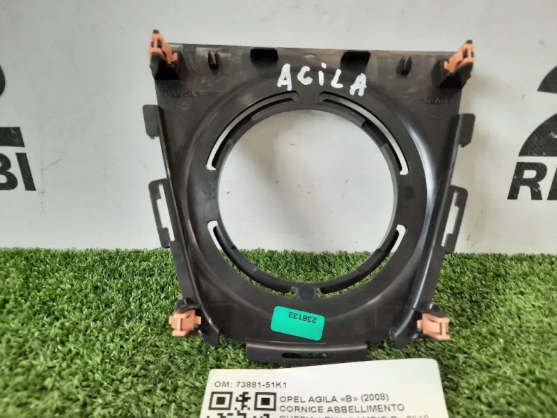 Cornice Abbellimento Cuffia LEVA Cambio 73881-51K1 Opel Agila B 2008