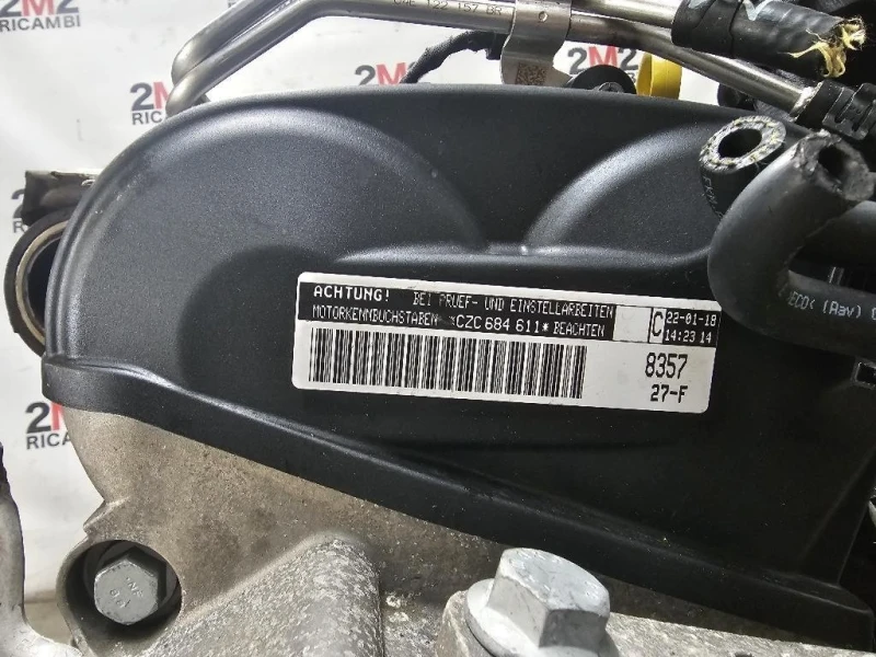 Motore Completo CZCA 125CV 92KW Volkswagen GOLF VII 2017