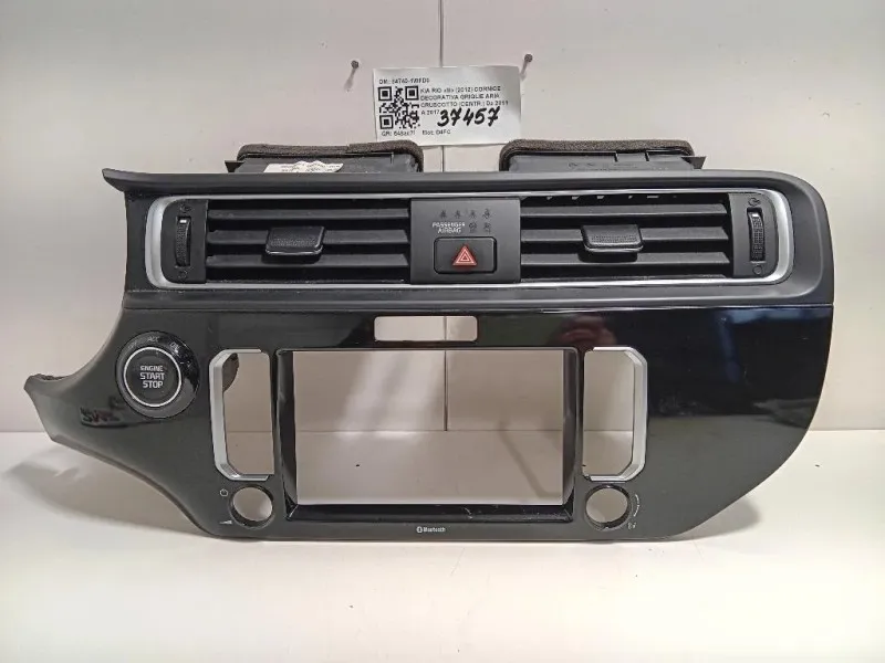 Cornice Decorativa Griglie ARIA Cruscotto Centr 84740-1WFD0 Kia RIO III 2012