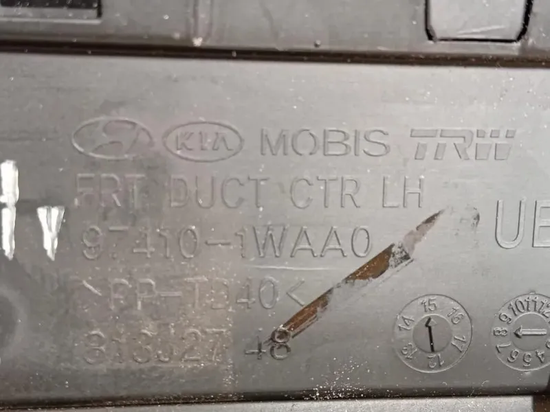 Cornice Decorativa Griglie ARIA Cruscotto Centr 84740-1WFD0 Kia RIO III 2012