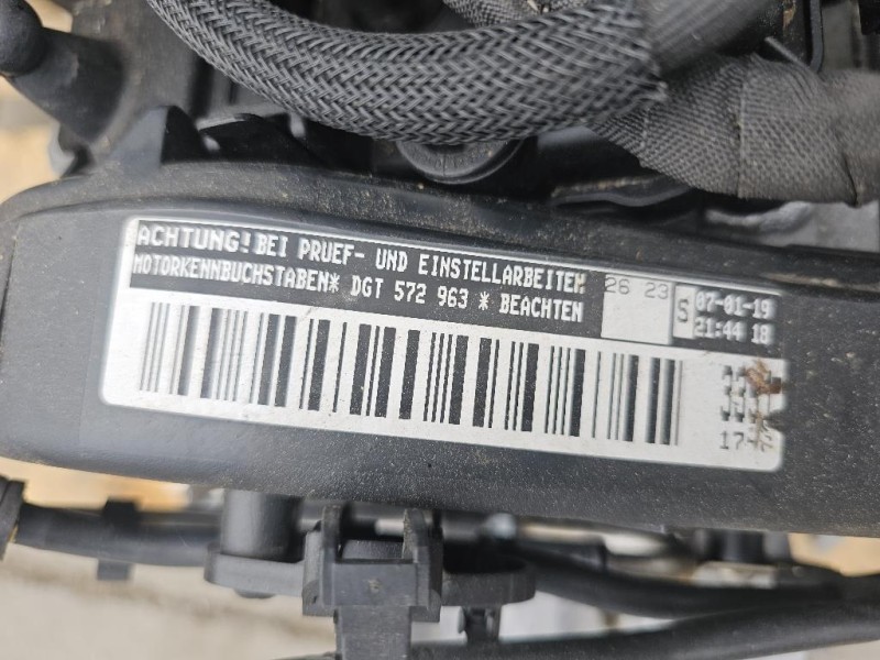 Motore Completo DGTE 116 CV 85 KW Volkswagen GOLF VII 2017