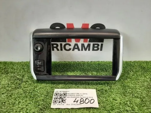 Cornice Display Navigazione 96738995VV DISPLAY Peugeot 208 I 2012